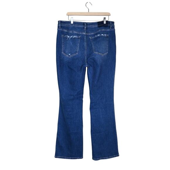 Flying Monkey Women's Blue Boot Cut Jeans - Picture 2 of 11